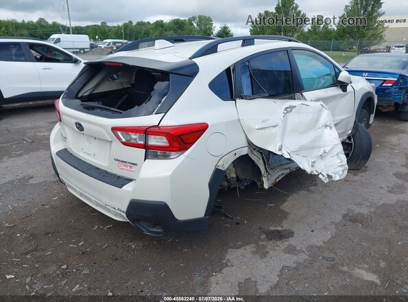 JF2GTABC0JH235392 2018 SUBARU CROSSTREK White Tył prawy
