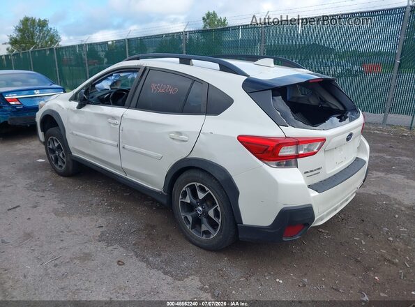 JF2GTABC0JH235392 2018 SUBARU CROSSTREK White Tył lewy