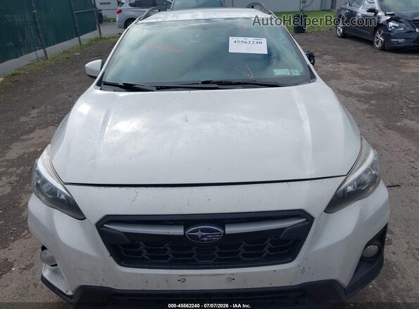 JF2GTABC0JH235392 2018 SUBARU CROSSTREK White Widok z przodu