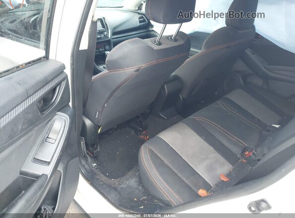 JF2GTABC0JH235392 2018 SUBARU CROSSTREK White Widok naklejki z numerem VIN