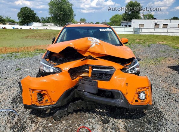 JF2GTABC0JH258073 2018 SUBARU CROSSTREK Orange Vista frontal