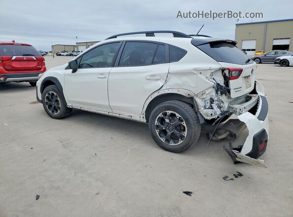 JF2GTABC0M8222260 2021 SUBARU CROSSTREK White Հետևի ձախ
