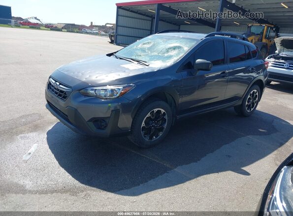 JF2GTABC0P8234042 2023 SUBARU CROSSTREK Gray Передня ліва чверть