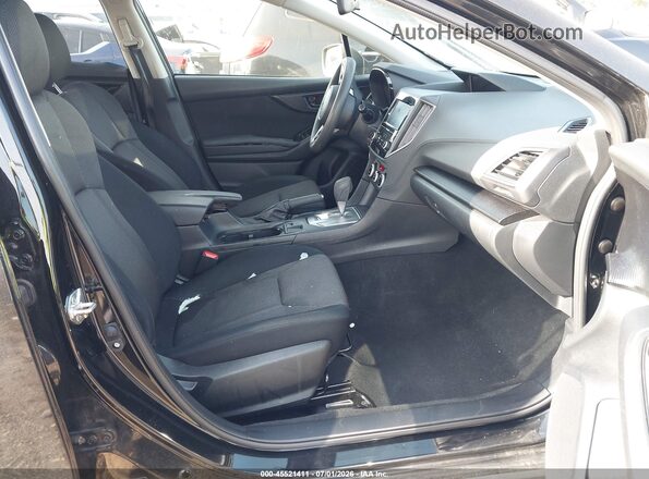 JF2GTABC0PH203342 2023 SUBARU CROSSTREK Black წინა სალონის ხედი