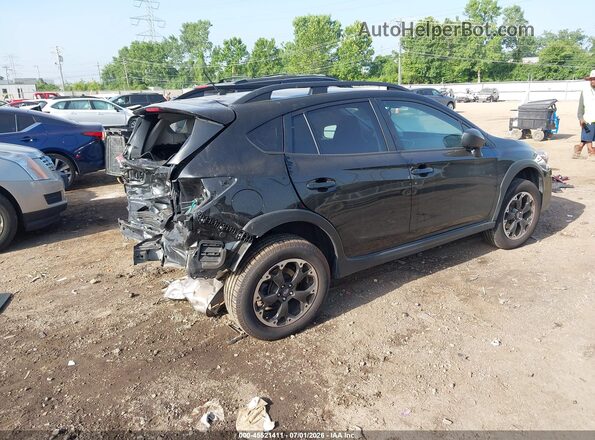 JF2GTABC0PH203342 2023 SUBARU CROSSTREK Black უკანა მარჯვენა