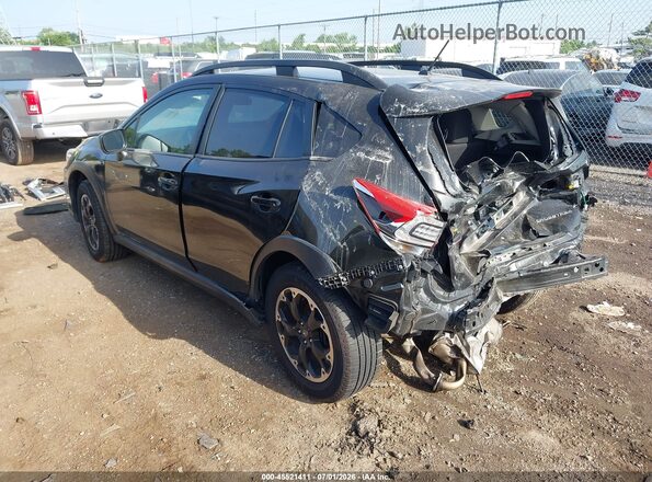 JF2GTABC0PH203342 2023 SUBARU CROSSTREK Black უკანა მარცხენა