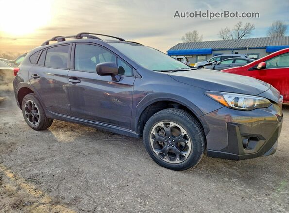 JF2GTABC0PH204264 2023 SUBARU CROSSTREK Gray Առջևի աջ