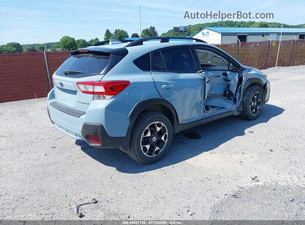 JF2GTABC2JH240383 2018 SUBARU CROSSTREK Teal უკანა მარჯვენა