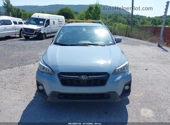 JF2GTABC2JH240383 2018 SUBARU CROSSTREK Teal ხელსაწყოთა პანელის ხედი