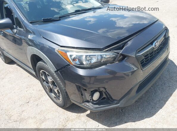 JF2GTABC2JH285887 2018 SUBARU CROSSTREK Black Դիմացի տեսք