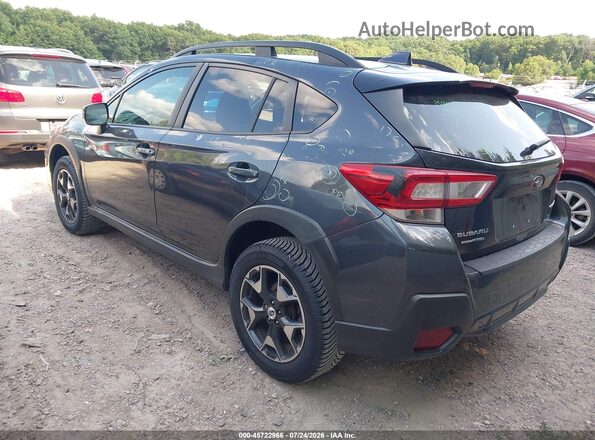 JF2GTABC2JH295481 2018 SUBARU CROSSTREK Gray Rear left