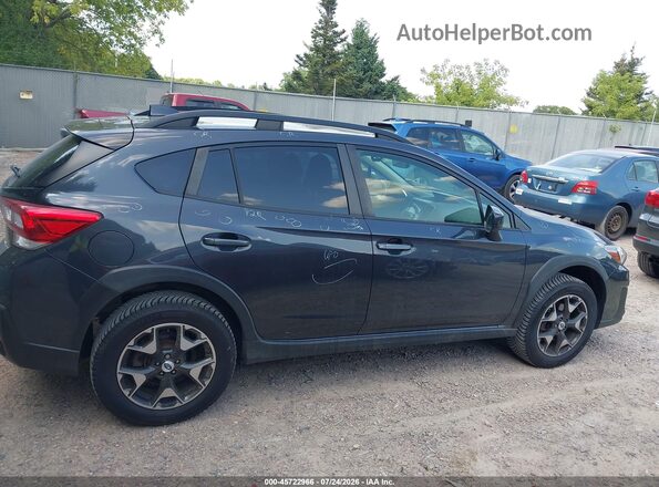 JF2GTABC2JH295481 2018 SUBARU CROSSTREK Gray Rear interior view