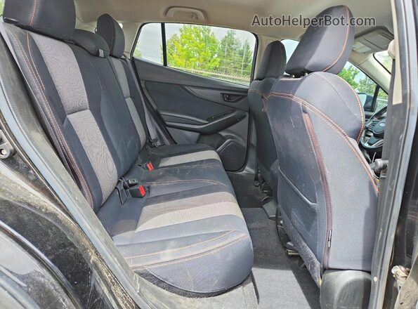 JF2GTABC2JH312389 2018 SUBARU CROSSTREK Черный Вид задней части салона