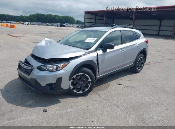 JF2GTABC2N8232242 2022 SUBARU CROSSTREK Silver Przód lewy
