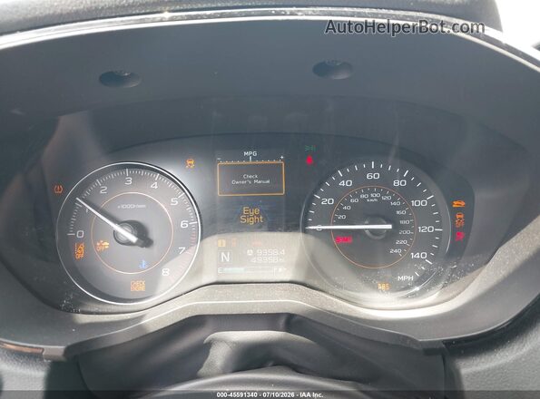 JF2GTABC2N8232242 2022 SUBARU CROSSTREK Silver Widok tylnych siedzeń