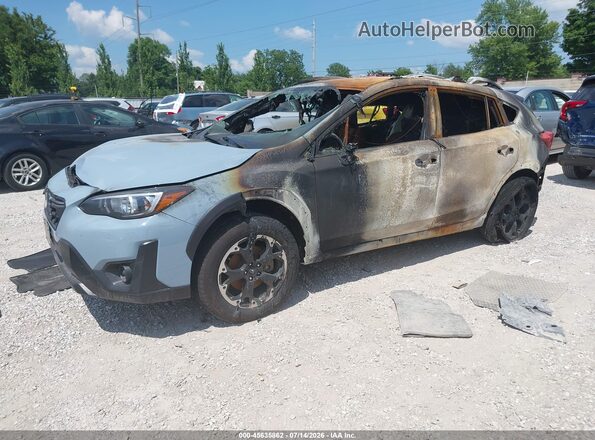 JF2GTABC2PH286952 2023 SUBARU CROSSTREK Light Blue Front left