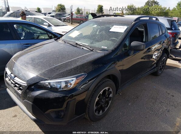 JF2GTABC2PH287681 2023 SUBARU CROSSTREK Black Przód lewy
