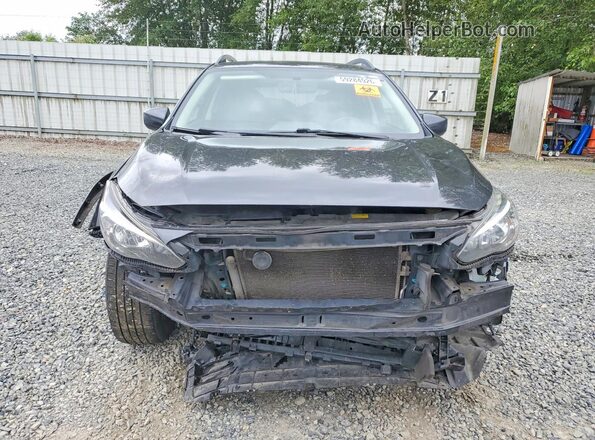 JF2GTABC3JG217703 2018 SUBARU CROSSTREK Charcoal წინა ხედი