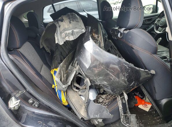 JF2GTABC3JG217703 2018 SUBARU CROSSTREK Charcoal VIN კოდის სტიკერის ხედი