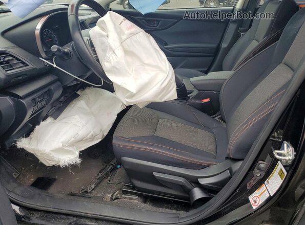 JF2GTABC3JH235046 2018 SUBARU CROSSTREK Черный Вид салона спереди