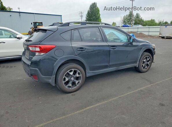 JF2GTABC3JH235046 2018 SUBARU CROSSTREK Черный Задняя правая четверть