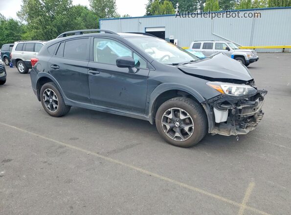 JF2GTABC3JH235046 2018 SUBARU CROSSTREK Черный Передняя правая четверть