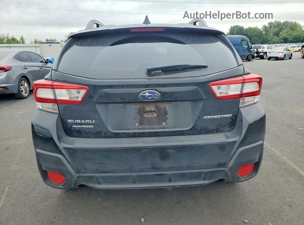 JF2GTABC3JH235046 2018 SUBARU CROSSTREK Черный Вид сзади
