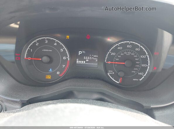 JF2GTABC3JH239713 2018 SUBARU CROSSTREK White Вид задніх сидінь