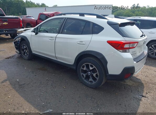 JF2GTABC3JH239713 2018 SUBARU CROSSTREK White Задня ліва чверть