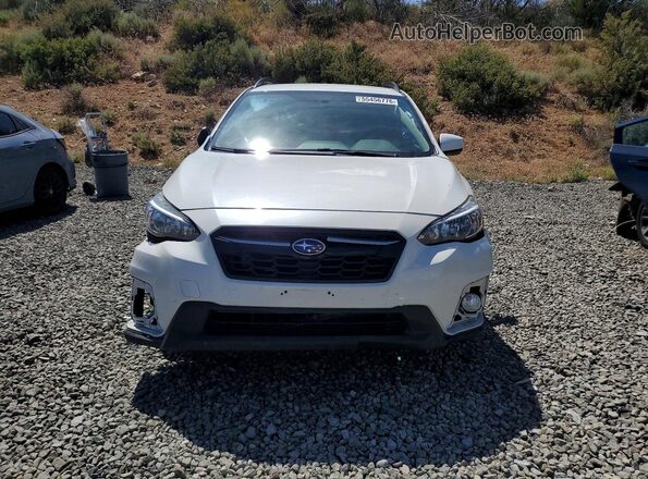 JF2GTABC3JH240280 2018 SUBARU CROSSTREK White Front view
