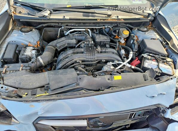 JF2GTABC3JH247830 2018 SUBARU CROSSTREK Blue უკანა სალონის ხედი