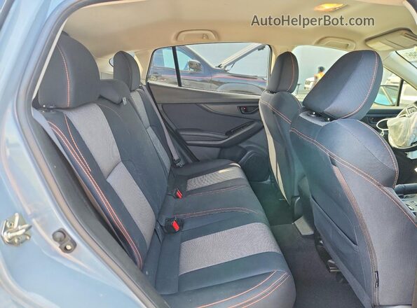 JF2GTABC3JH247830 2018 SUBARU CROSSTREK Blue უკანა სავარძლების ხედი