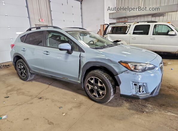 JF2GTABC3JH262232 2018 SUBARU CROSSTREK Blue Front right
