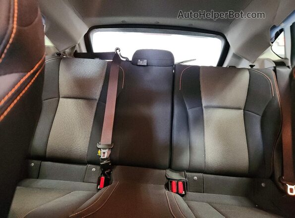 JF2GTABC3JH262232 2018 SUBARU CROSSTREK Blue Rear seats view