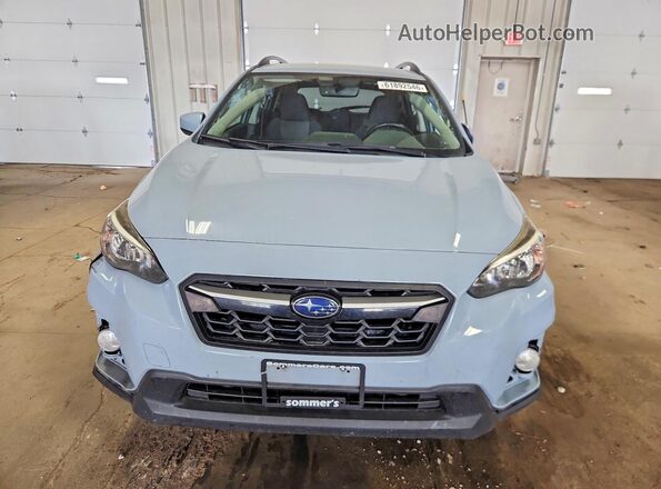 JF2GTABC3JH262232 2018 SUBARU CROSSTREK Blue Front view
