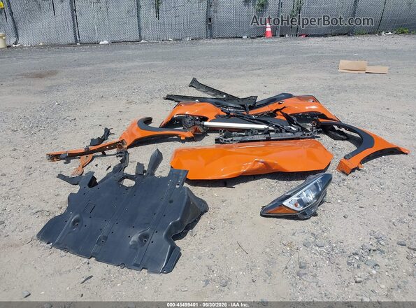 JF2GTABC3JH341061 2018 SUBARU CROSSTREK Orange Widok zestawu wskaźników