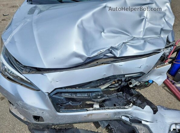 JF2GTABC3KH330529 2019 SUBARU CROSSTREK Серебряный Вид задней части салона