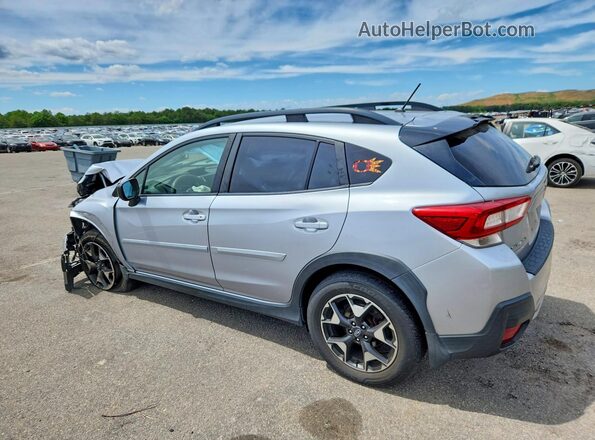 JF2GTABC3KH330529 2019 SUBARU CROSSTREK Серебряный Задняя левая четверть