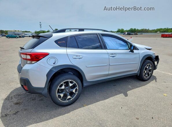 JF2GTABC3KH330529 2019 SUBARU CROSSTREK Серебряный Задняя правая четверть