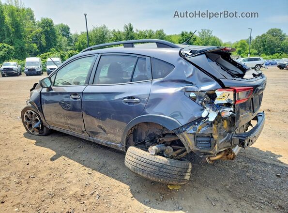JF2GTABC3M8331845 2021 SUBARU CROSSTREK Gray უკანა მარცხენა
