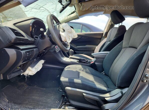 JF2GTABC3M8331845 2021 SUBARU CROSSTREK Gray წინა სალონის ხედი