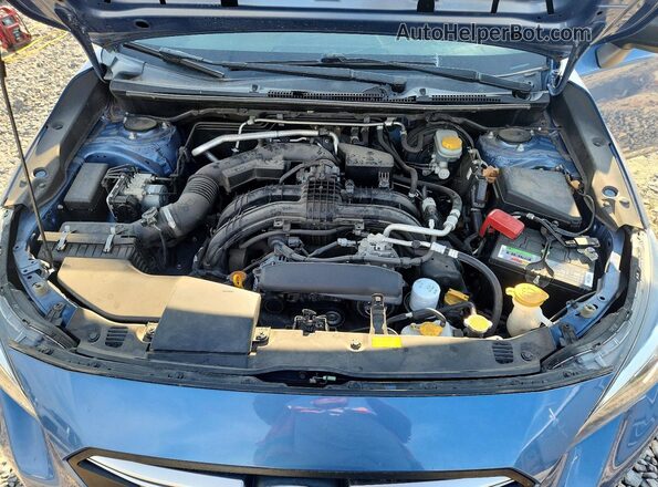 JF2GTABC3MH234788 2021 SUBARU CROSSTREK Blue Вид задньої частини салону