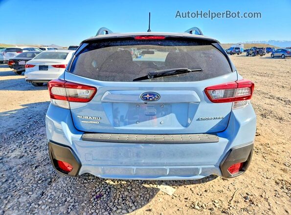 JF2GTABC3NH254993 2022 SUBARU CROSSTREK Blue უკანა ხედი