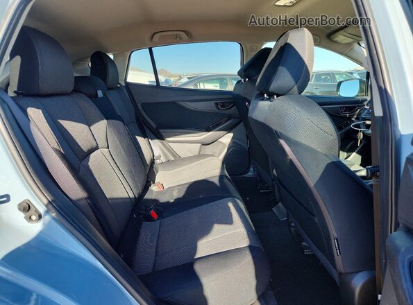 JF2GTABC3NH254993 2022 SUBARU CROSSTREK Blue უკანა სავარძლების ხედი