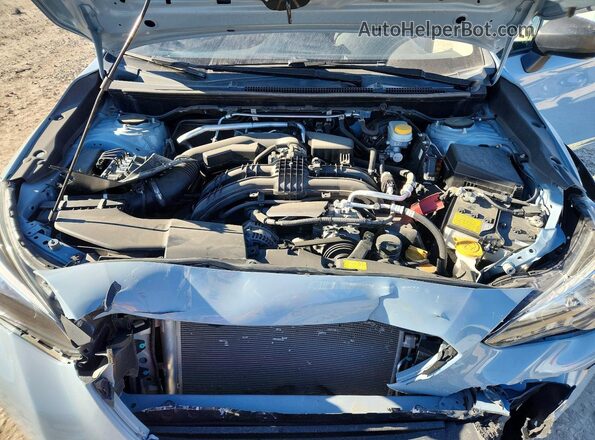 JF2GTABC3NH254993 2022 SUBARU CROSSTREK Blue უკანა სალონის ხედი