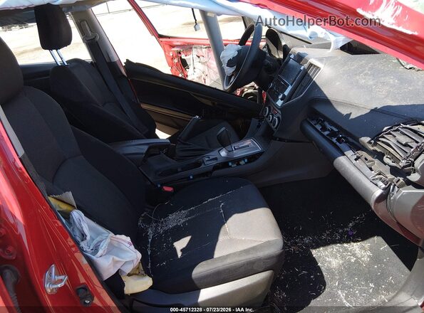 JF2GTABC3PH314645 2023 SUBARU CROSSTREK Red Вид салону спереду