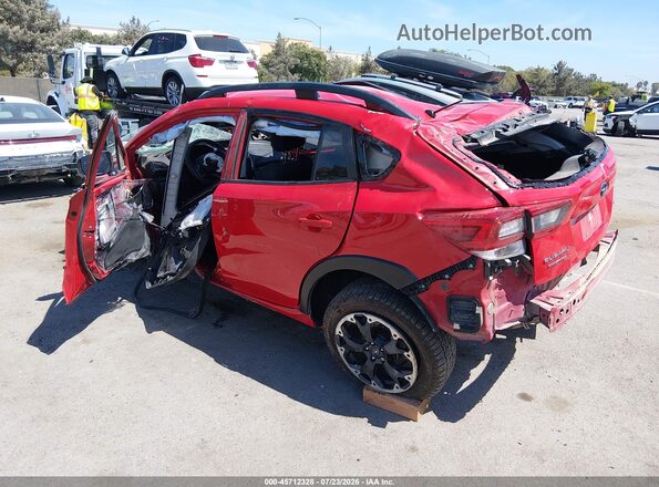 JF2GTABC3PH314645 2023 SUBARU CROSSTREK Red Задня ліва чверть