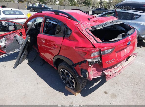 JF2GTABC3PH314645 2023 SUBARU CROSSTREK Red Вид задньої частини салону