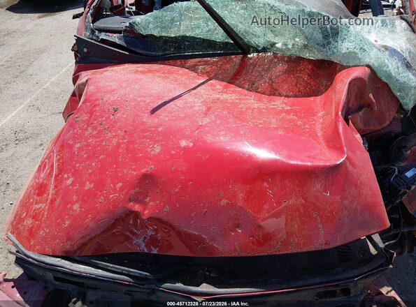 JF2GTABC3PH314645 2023 SUBARU CROSSTREK Red Вид ззаду
