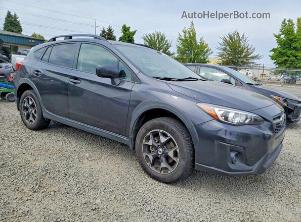 JF2GTABC4J8205537 2018 SUBARU CROSSTREK Угольный Передняя правая четверть